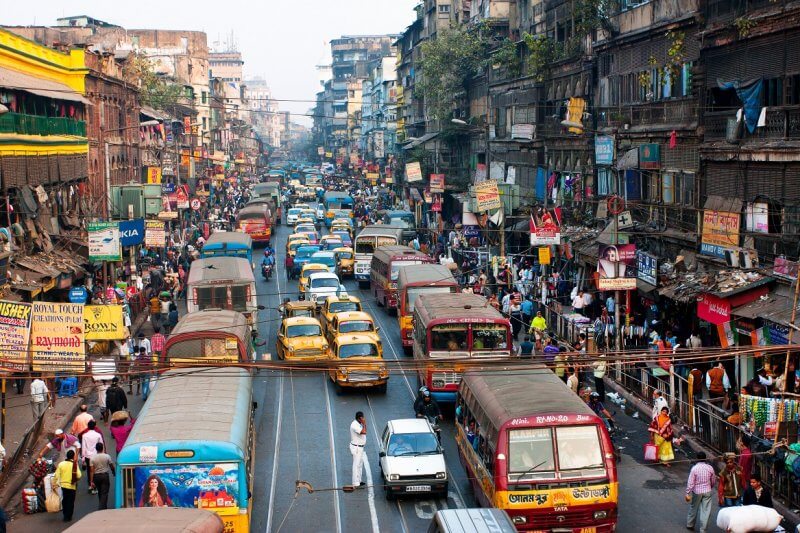 Улицы Калькутты